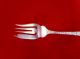 Schofield Baltimore Rose Solid Sterling Salad Fork Decorated Back No Monogram Other photo 2