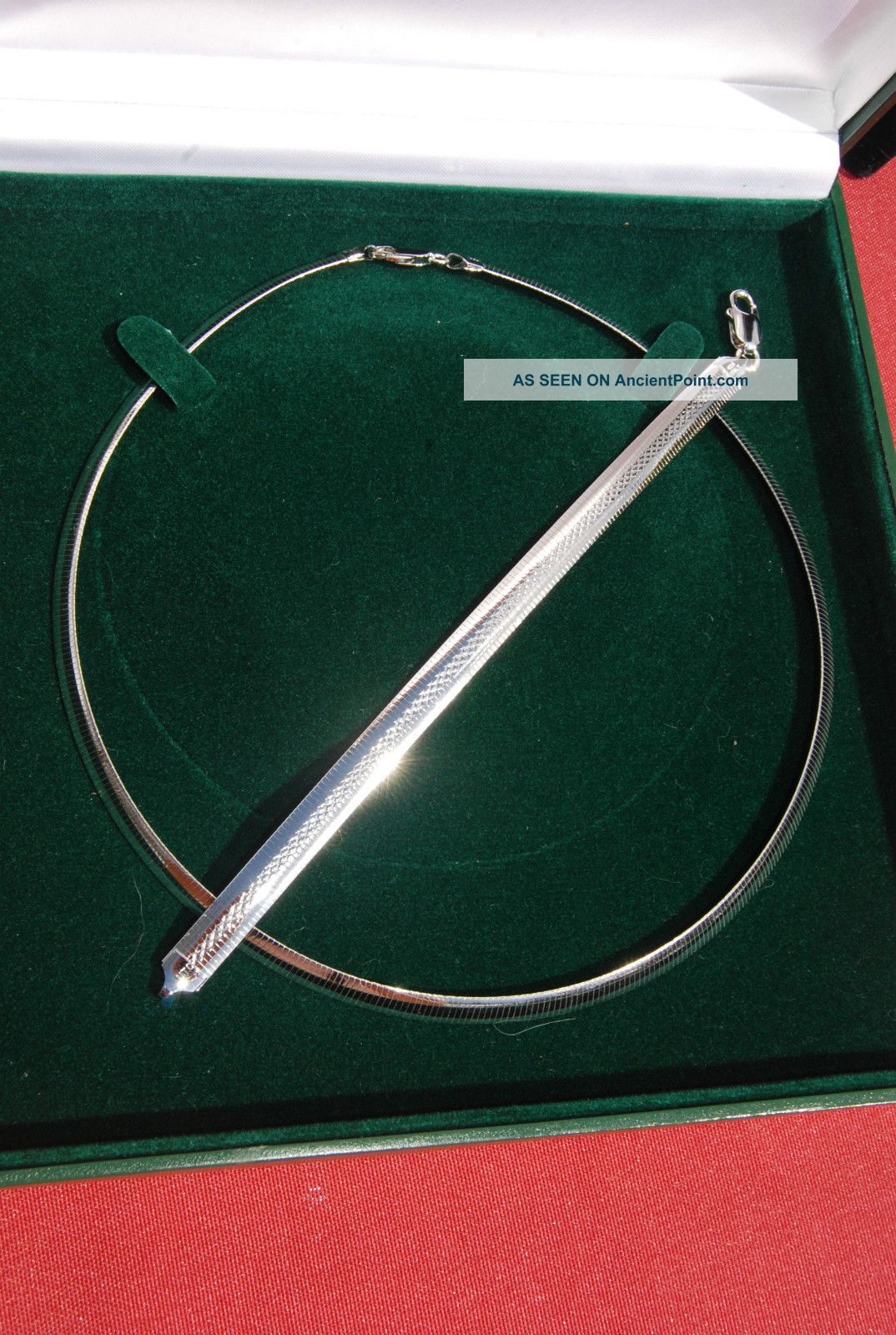 Sterling Serpentine Necklace & Bracelet Set - Two Sided - From Dealer ' S Stock Other photo