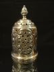 Fabulous English Sterling Silver Repousse Sugar Shaker / Muffineer Other photo 1