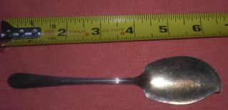 Silverplate Wm Rogers I S Fancy Citrus Spoon Sugar Server photo