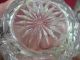 Antq Art Nouveau Sterling Lid Cut Glass Powder Jar Nouveau Lady Flowing Hair Other photo 6