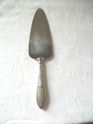 Webster Co Stering Silver Handle Pastry Cake Pie Server Wsc19 1910 photo