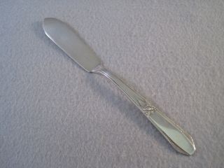 Master Butter Knife Northumbria Sterling Silver Laurier photo