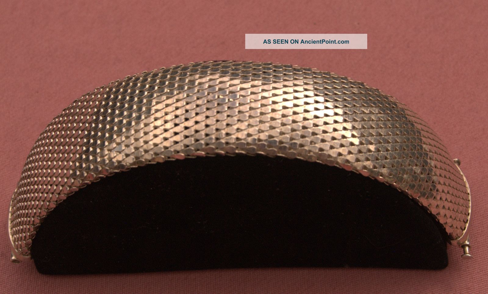 Very Wide Sterling Serpentine Bracelet - Italy Other photo