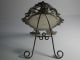 Antique Sterling Miniature Standing Mirror Other photo 6