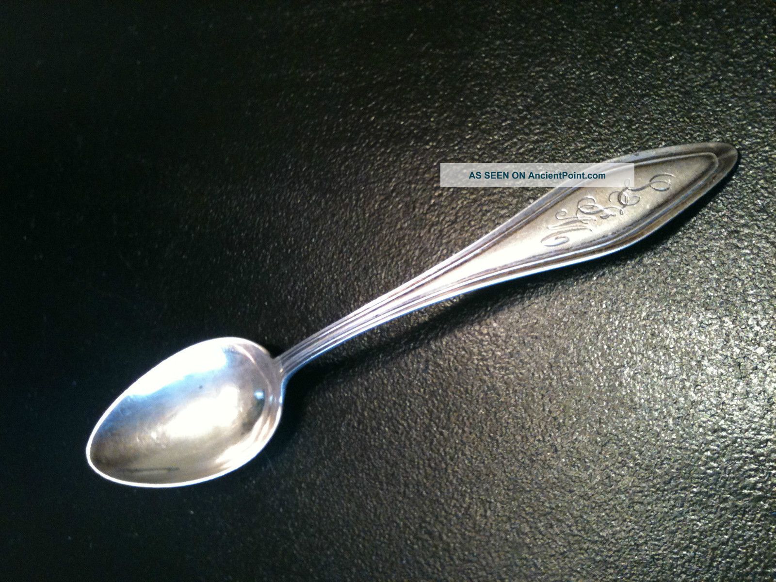 Pat 1912 Sterling Silver Spoon (monogrammed) Other photo