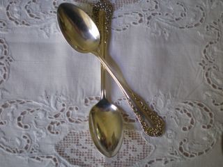 Vintage Sterling Silver Spoons. . . .  Total 38 Grams photo