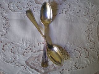 Vintage Sterling Silver Spoons. . . .  Total 41 Grams photo
