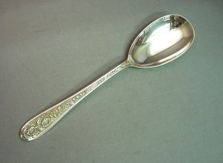 Corsage - Stieff Sterling Oval Vegetable Serving Spoon photo