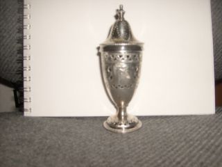 Antique Silver Spice Tower Rare From Ingland photo
