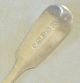 Antique Solid Sterling Silver Fiddle Tea Spoon J&j Williams - Exeter 1866 English Other photo 4