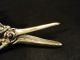 Antique Hand Made Sterling Silver Repousse Grape Shears Other photo 4