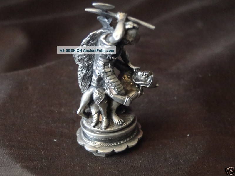 Seal George & The Dragon Sterling - Unmarked C.  1870 Other photo