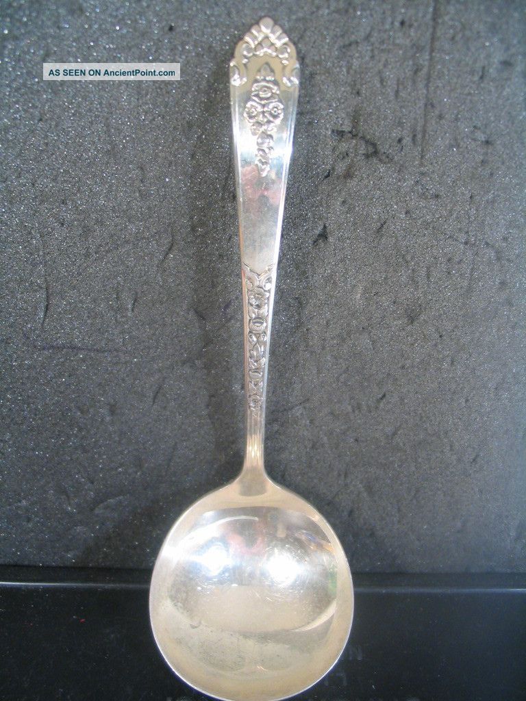 Royal Crest Sterling Promise Gravy Ladle 6 1/2 