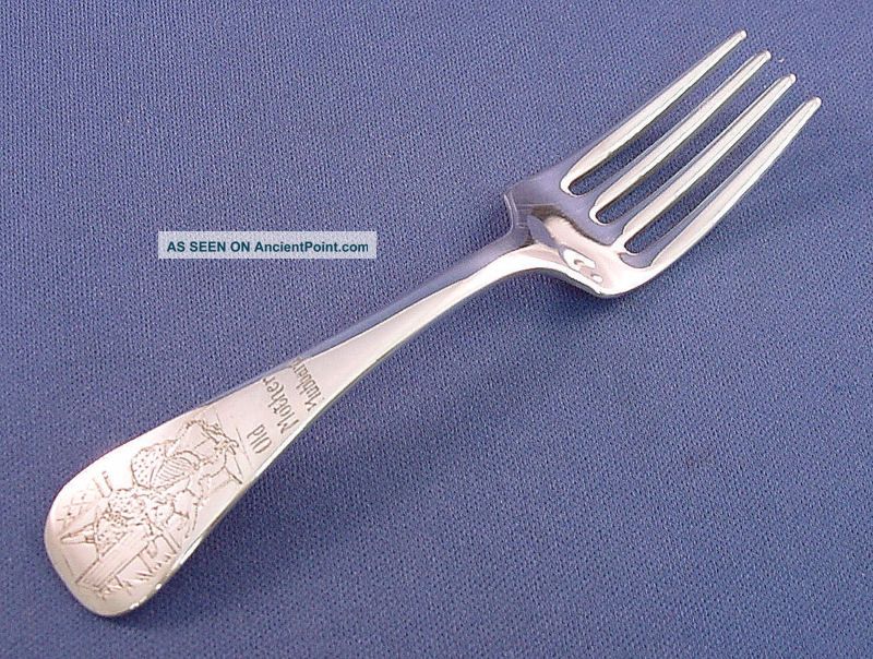 Gorham Nursery Rhyme Sterling Baby Fork Other photo