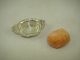 Pin Cushion In Sterling Silver Cradle From Gorham Silver Other photo 1