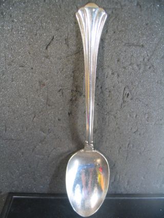 Sterling Reed & Barton Eighteenth Century Serving Spoon 8 1/2 
