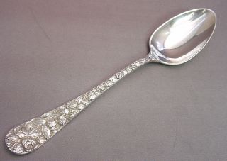 Baltimore Rose - Decorated Back - Schofield Sterling Teaspoon (s) photo
