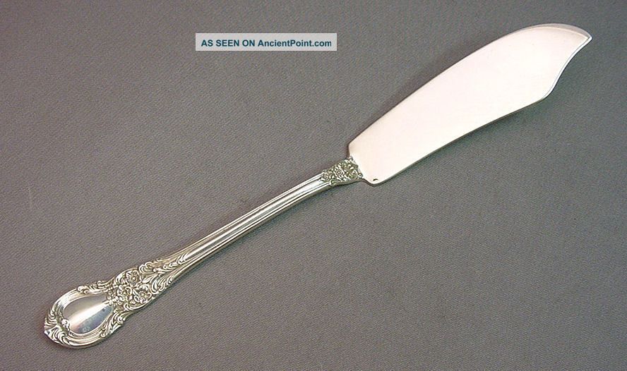 American Victorian - Lunt All Sterling Master Butter Spreader Other photo