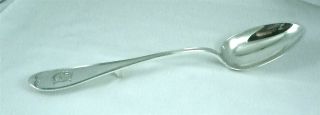 Massive Antique Crosby,  Morse & Foss Sterling Silver (925) Serving Spoon photo