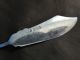 Butter Knife Made In Sterling Silver In Sheffield 1904 - Pierced Handle Other photo 3