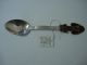 Russian Sterling Silver 916 Enamel Spoon For Children Dog. Other photo 1