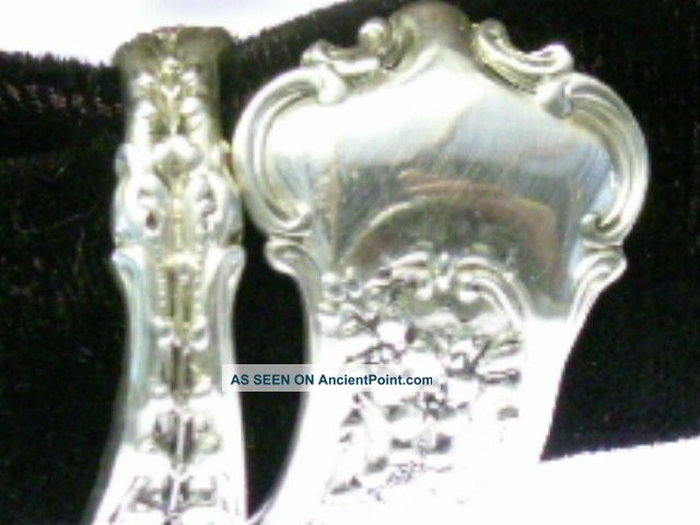 Whiting Dresden Sterling Spoon Ring Spiral Sz 7 - 10 1896 Other photo