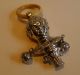 Antique English Figural Sterling Silver Baby ' S Rattle / Whistle - 1907 Other photo 4
