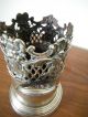Vintage Antique English Silver Wine Coaster Dishes & Coasters photo 1