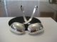 Rare Matching Sanborns Hand Wrought Sterling Gravy Sauce Ladles,  Mexico,  C1960s Other photo 1