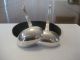 Rare Matching Sanborns Hand Wrought Sterling Gravy Sauce Ladles,  Mexico,  C1960s Other photo 6