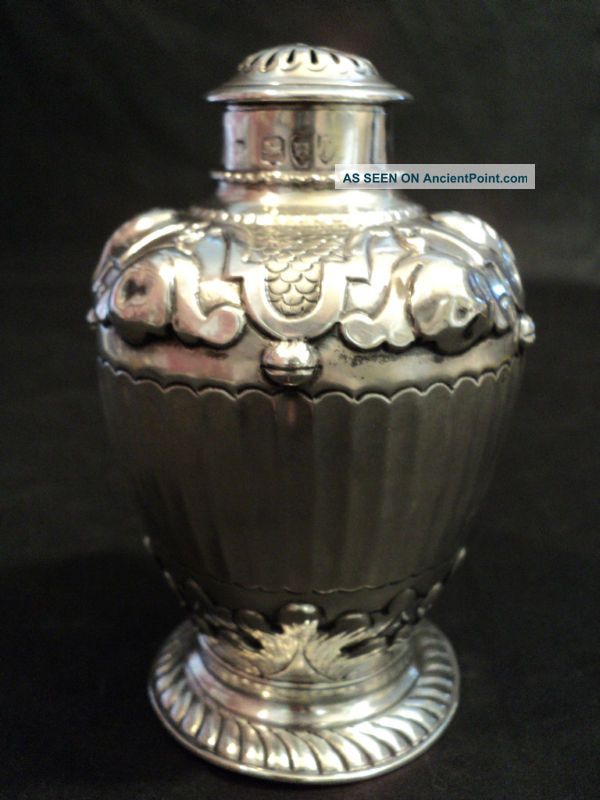 Great 19th C.  Sterling Silver Sugar Shaker / Muffineer Other photo