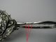Solid Silver Tongs Pastry Server Rose Pattern Mayer&fuchs Pforzheim Germany1920s Other photo 9
