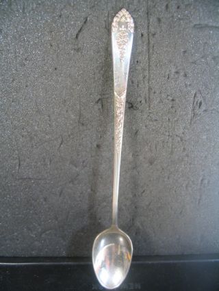 Royal Crest Sterling Promise Iced Ice Tea Spoon 7 1/2 