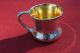 Sterling Juice Cup With Gold Wash Interior - Jw 640 - Nm Other photo 2