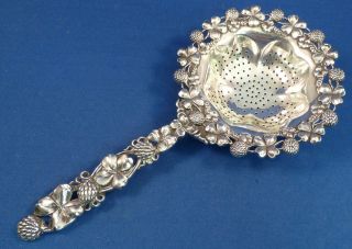 Clover Very Fancy Sterling Tea Strainer photo