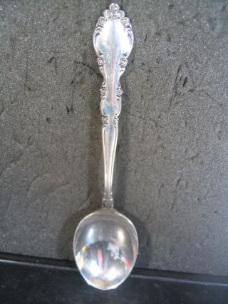 Sterling Oneida Dover Round Bowl Soup Spoon 6 1/2 