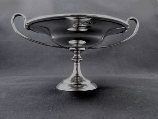 Antique Sterling Pedestal Bowl Art Nouveau Aldwinckle & Slater 1903 Silver photo