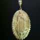 Sterling Silver Virgin Mary Pendant Charm 26 