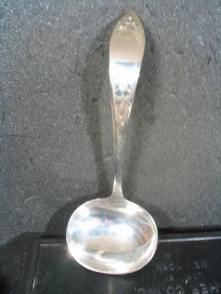 Sterling Stieff Lady Claire Gravy Ladle 6 5/8 