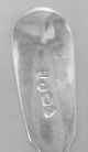 Antique Sterling Silv Fiddle Place/ Soup Spoon Murray Newcastle C1810 Mono 