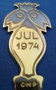 A.  Michelsen Denmark Sterling & Enameled Collector Spoon - July 1974 Other photo 2