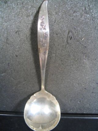 Sterling Oneida Heirloom Young Love Ladle 6 3/4 
