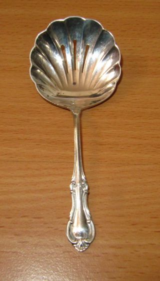 Sterling Bon Bon Spoon Solid Joan Of Arc Pattern 1940 International Silver photo