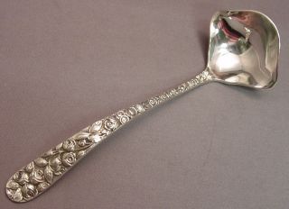 Baltimore Rose - Schofield Sterling Sauce Ladle photo