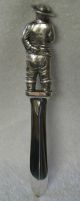 Gorham Sterling Silver Hands Up Page Turner Letter Opener Robber Masked Bandit Other photo 1