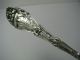 Art Nouveau Solid Sterling Silver Serving Spoon & Fork Roswell Blackinton Ca1902 Other photo 6