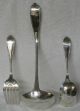 Old Bead Bigelow Bros & Kennard Sterling Serving Fork Berry Scoop Soup Ladle Other photo 3