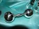 Vintage Tiffany & Co Solid Sterling Barbell Baby Rattle & Bag Other photo 9