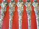 Unger Bros Douvaine 12 Pc Cocktail Forks Sterling Nm Other photo 6